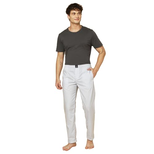 Image of Urban Scottish Solid Men's Lounge Pants 100% Cotton Pajama for men Night Pants Comfortable Regular Fit Track Pants Leisure-Wear Lower with an Elastic Waist-Band Casual Style, Machine Washable Pyjamas