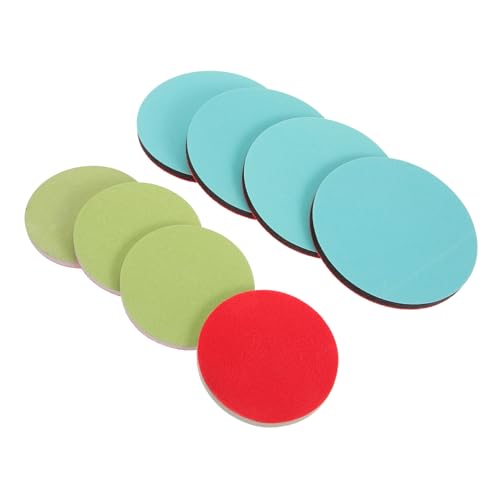 Mipcase Bowling Supplies 8pcs Sandpaper Pads Clean Sponge Sandpaper for Bowling Balls Durable and Easy to Use