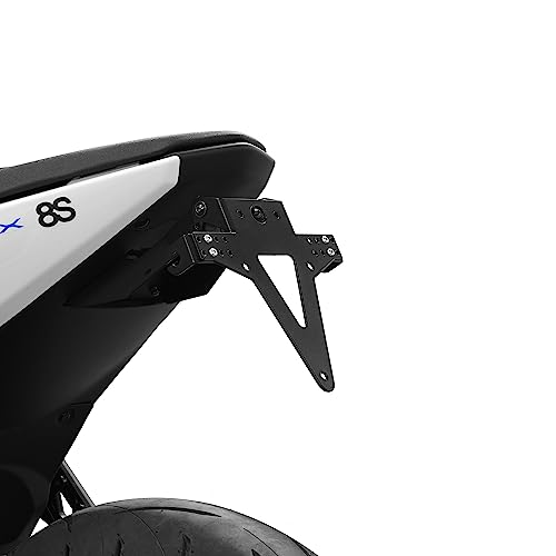 ZIEGER Classic Porte-plaque d'immatriculation compatible avec : Suzuki GSX-8S | GSX-8R