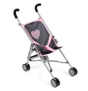 Bayer Chic 2000 Roma Puppenbuggy Melange Grau