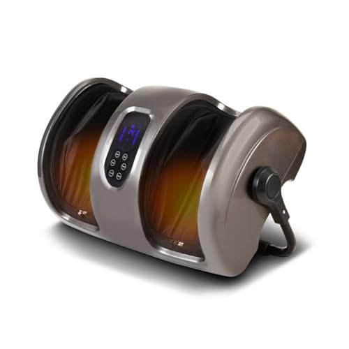 Massageador de Pés, Pernas e Panturrilhas Elétrico Com Shiatsu Fo...