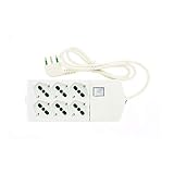 Gewiss GW66330N Interlocked Vertical Socket-Outlet without Bottom, with Rotary S...