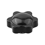 10pcs Star Knob Nuts Compatible with Lathe Machinery Industrial Equipment and Instrumentation Plastic Brass Thumb Clamping Type (4x25mm)