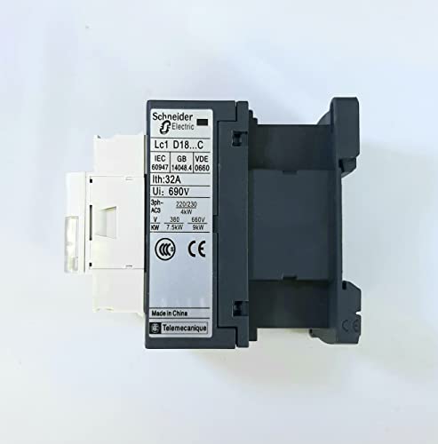 Schneider Contactor LC1D18G7C 120VAC
