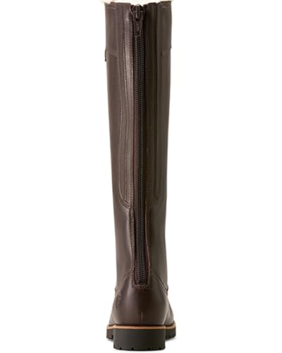 Ariat Women's Arlington Sherpa Waterproof Boot, Espresso, 83