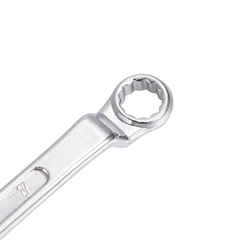 Uxcell 5.5Mm X 7Mm Metric 12 Point Offset Double Box End Wrench Chrome Plated, Cr-V #TOP2