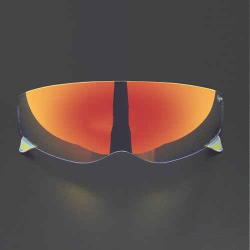 Visiere Casque Moto pour Scorpion EXO Covert Combat,Lentille de Lunettes de Casque Pare-Brise de Visière de Casque,A