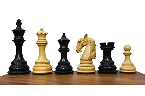 Jeu d'échecs Staunton New Columbian 9,9 cm avec 4 reines au total