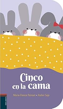 Board book Cinco En La Cama [Spanish] Book