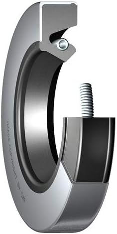 6120 Single Lip Oil Seal - Solid, 0.625 in Shaft, 0.875 in OD, 0.188 in Width, HMS1 Design, Nitrile Rubber (NBR) Lip Material