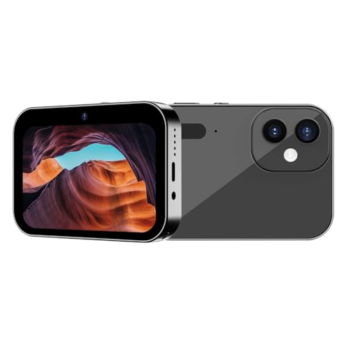 Cámara Digital 4K CCD 64MP con Pantalla Táctil y Zoom 16X Blanco miniatura 3