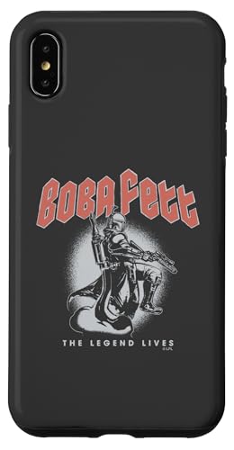 Coque iPhone XS Max Star Wars Boba Fett vintage pour smartphone