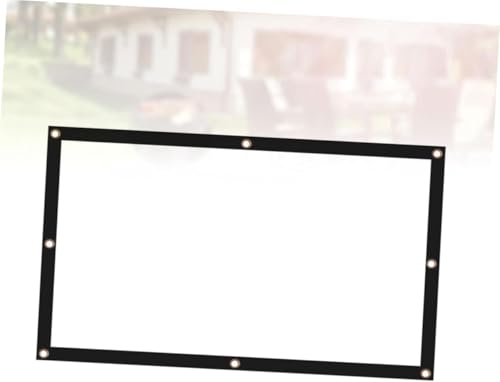 Écran de projection pliable 100" pour éviter les reflets sur le mur blanc - 7