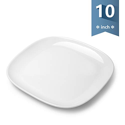 Sweese 152.000 Porcelain Square Dinner Plate - 10 Inch - Set of 1