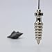 SHABRIM Handcrafted Brass Pendulum, Nephthy's Egyptian Pendulum, Balanced Pendulum for Chakra Healing Silver