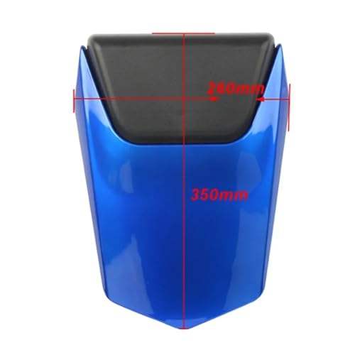 Carénage de siège arrière noir pour R1 2000-2001 : capot de selle passager moto - 2