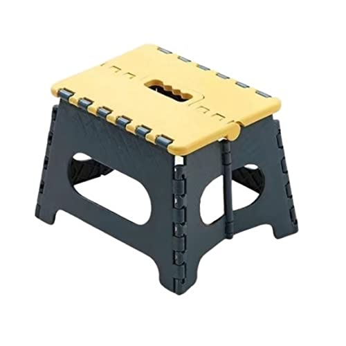 Mini Banqueta Infantil Retrátil Dobrável De Plástico 18cm