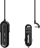 RapidX RXX5USBBOBPL X5 Plus Car Charger 5 USB Ports QC 3.0/Type CBlack on Black