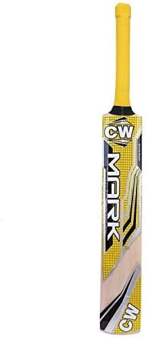 CW Mark Tennis BAT Kashmir Willow BAT Unisex Age 4-7 Year Old Tennis Cricket BAT Kashmir Willow Tennis Cricket BAT