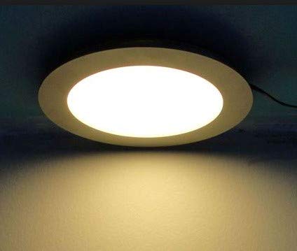 D’Mak 3 Watt Led Round False Ceiling/Recessed Panel Light for Pop (Warm White, Pack of 4) 1