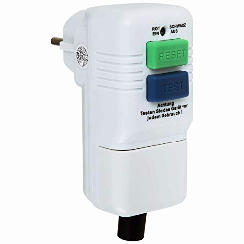 Preisvergleich Produktbild Heitronic PERSONENSCHUTZ-STECKER IP44 Weiss