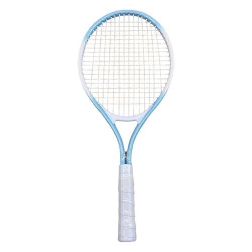 Raqueta de tenis predolo con grip cómodo y cuerdas de nylon miniatura 7