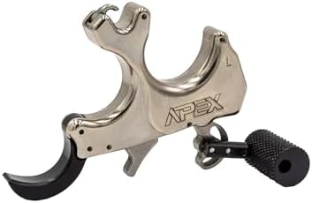 Scott Archery Apex, Thumb Trigger Release, Large, Silver