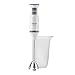 Taurus Bapi 1000 Rocket Inox - Stabmixer. Schlagen und hacken. 1200W. Inklusive Messbecher. Anti Splash. 20 Geschwindigkeiten. Turbofunktion. Soft-Touch-Griff. Inox.