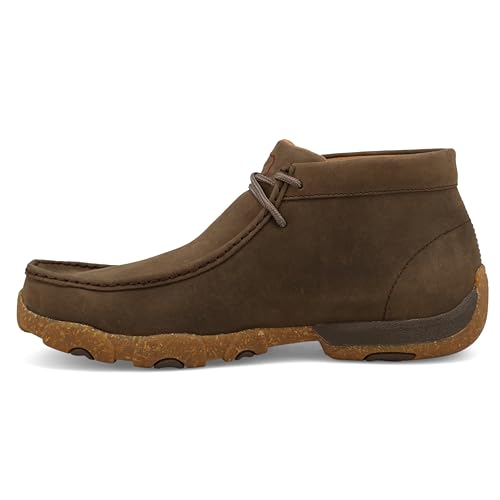 Image of Twisted X Men's Chukka Driving Moc, Moc Toe, Shitake, 10 W