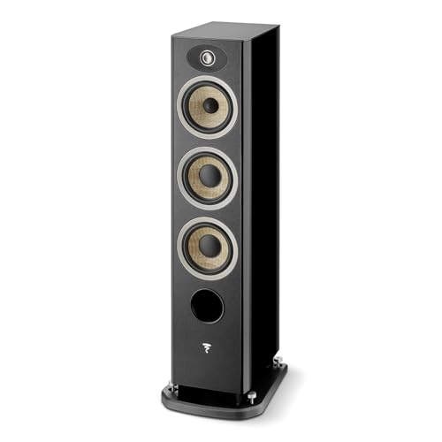 Image of Focal Aria Evo X No. 2 Floorstanding Loudspeaker - Pair (High Gloss Black)