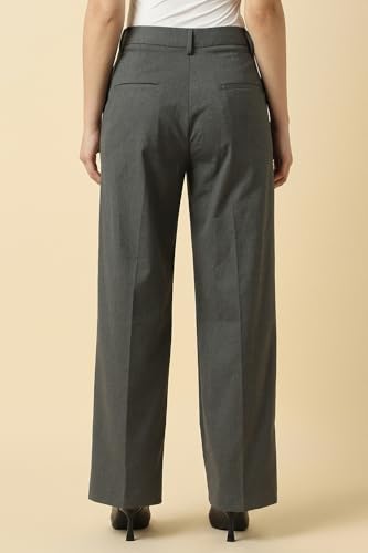 Image of Allen Solly Women Casual Pants, Classic Fit