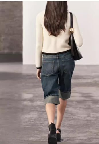 Woman Long Sleeve Striped Cardigan Sweaters Striped Knit Button Down Cropped Blouses Top for Women Clothes2