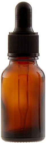 Vivaplex 24, Amber, 15 ml (1/2 oz) Glass Bottles, with Glass Eye Droppers