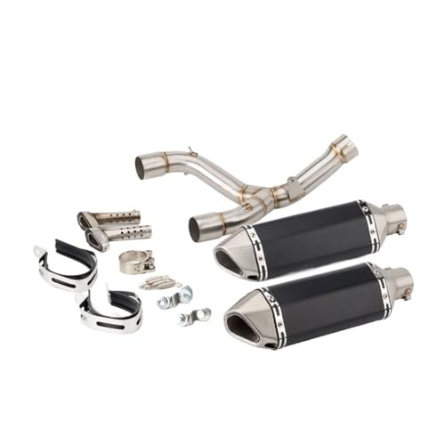 Silencieux d'échappement double sortie pour moto CRF450R CRF450RX 2015 2016