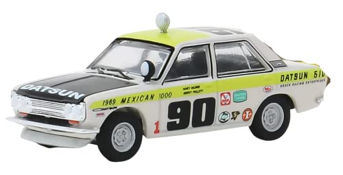 Greenlight 1969 Datsun 510 1/64 Diecast Vintage miniatura 1