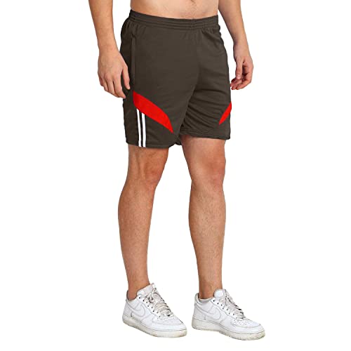 Image of DIA A DIA Mens Casual Shorts (Brown, 30)