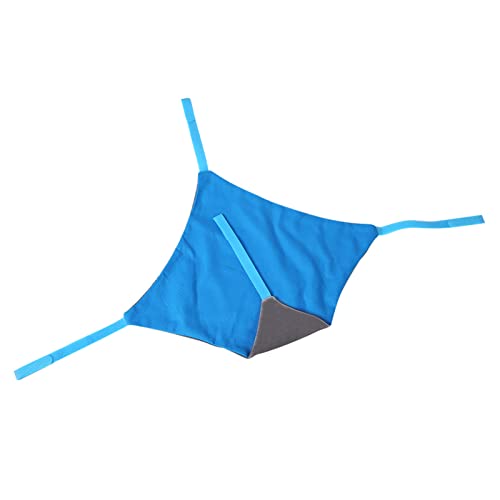 Blaihild Hamaca para Gatos, Cómoda Tela Suave, Cama de Doble Cara, para Gatos y Mascotas Pequeñas, Hamaca Debajo de una Silla o Mesa, 19,7 por 18,9 Pulgadas (L)