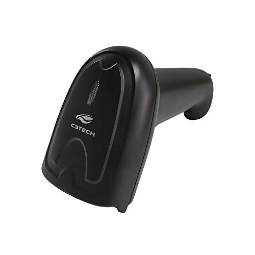 Leitor de Código de Barras C3Tech LB-70BK CCD Preto - Ergonômico Automático USB Sensor CCD 1D 300 sc