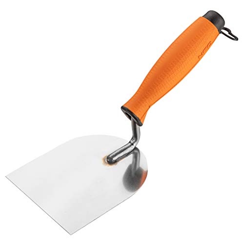 NEO TOOLS Stuckateurkelle in Hufeisenform mit Zweikomponentengriff