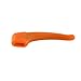 Ruilogod Silicone Glasses Anti Holder Temple Tip Ear Hook 2Pairs Orange (id: 30f 891 3b2 589 2d2