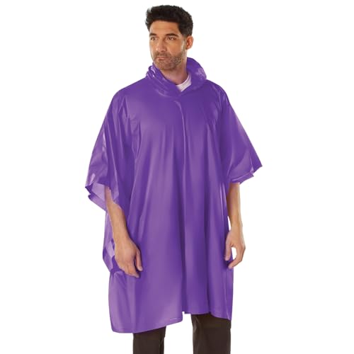 Poncho en vinyle Rothco vêtement de pluie imperméable avec capuche ajustable