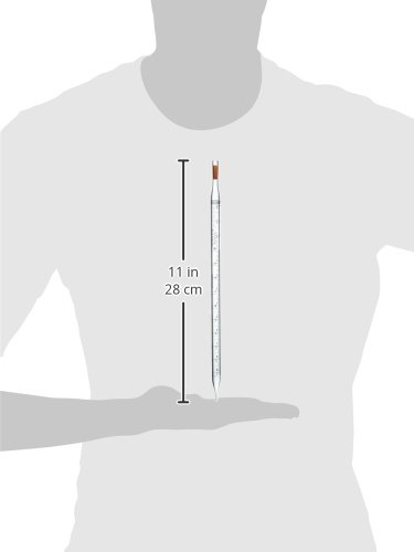 neoLab 7-4032 Serologische Pipetten, 10 mL, Orange (250-er Pack)