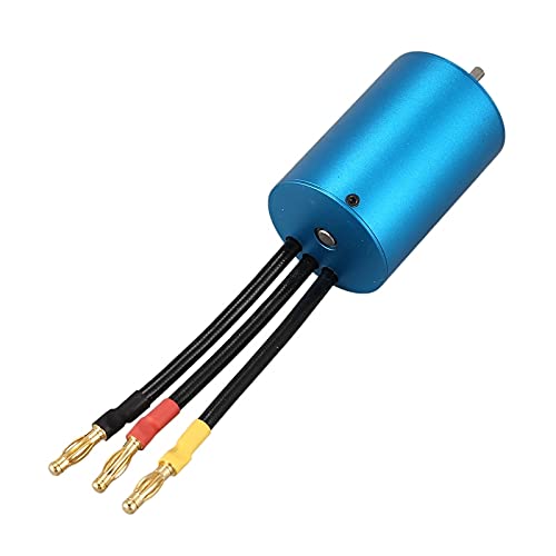 3300KV 540 Bezszczotkowe części silnika do RC Wltoys Model samochodu 1/18 A959 A979 A969 Części gąsienic (kolor: niebieski)