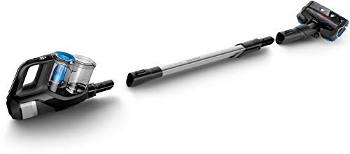 Philips SpeedPro Max FC6802/01 - Aspiradora sin cable, 18 V, 38 min de Autonomia con Bateria Litio, Succión 360º, 2 en 1, Luz Led en el Cepillo