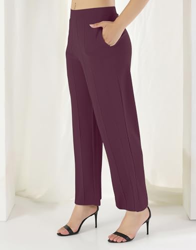 Image of Selvia Women's Tops and Trouser Co ord Set| Lycra Dress for Woman Stylish