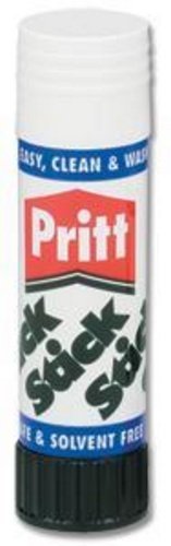 Pritt Bastone grande 43g Stick colla lavabile non tossico [Confezione da 12 bastoncini]