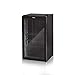 Swan SR12030BN 80L Glass Fronted Undercounter Freestanding Beverage/Drinks Fridge for Wine, Drinks & Snacks, 85W, Black