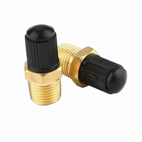 Schrader Ventil Luftventil 2 St&uuml;ck 1/8'NPT MPT Messing Luftkompressor Tank F&uuml;llventil 1/8 druckluft