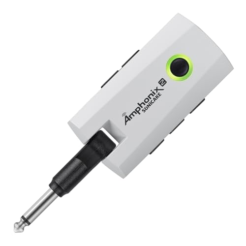 SONICAKE Amplificador para Guitarra con Auriculares 50 Presets de Fábrica, 9 Módulos de Efectos, BT, Control por App, Grabación de Audio USB Amphonix 2 QAP 50
