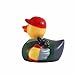 Waddlers Green Golf Rubber Duck, New Fresh Colorful Design, Floating Upright Toy and Collectible Figurine, Sports Gift for All Ages